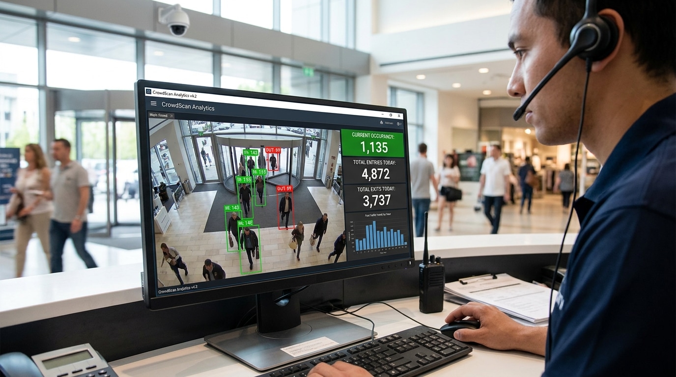 People Counting Software for Occupancy and Traffic Insights