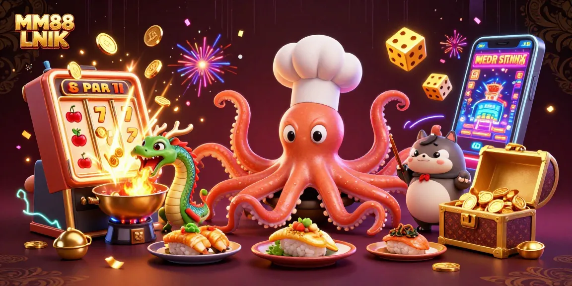 Experience thrilling jackpots with MM88 LNIK at this vibrant, energetic online casino scene.