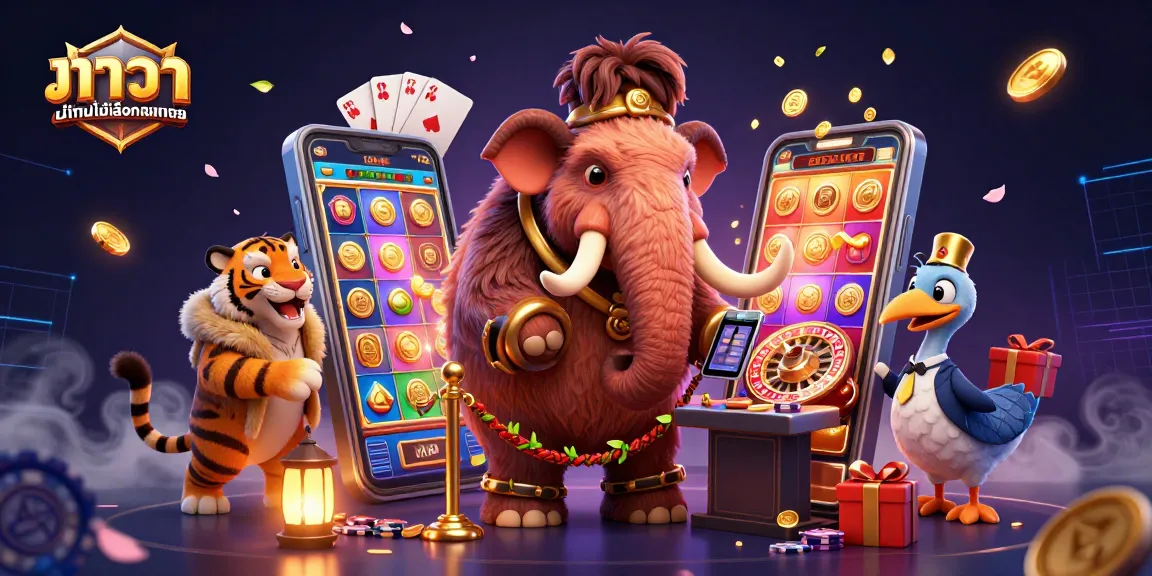 ภาพการ์ตูน 3D ที่แสดงถึงบาคาร่ามีเกมให้เลือกหลากหลายในคาสิโนออนไลน์