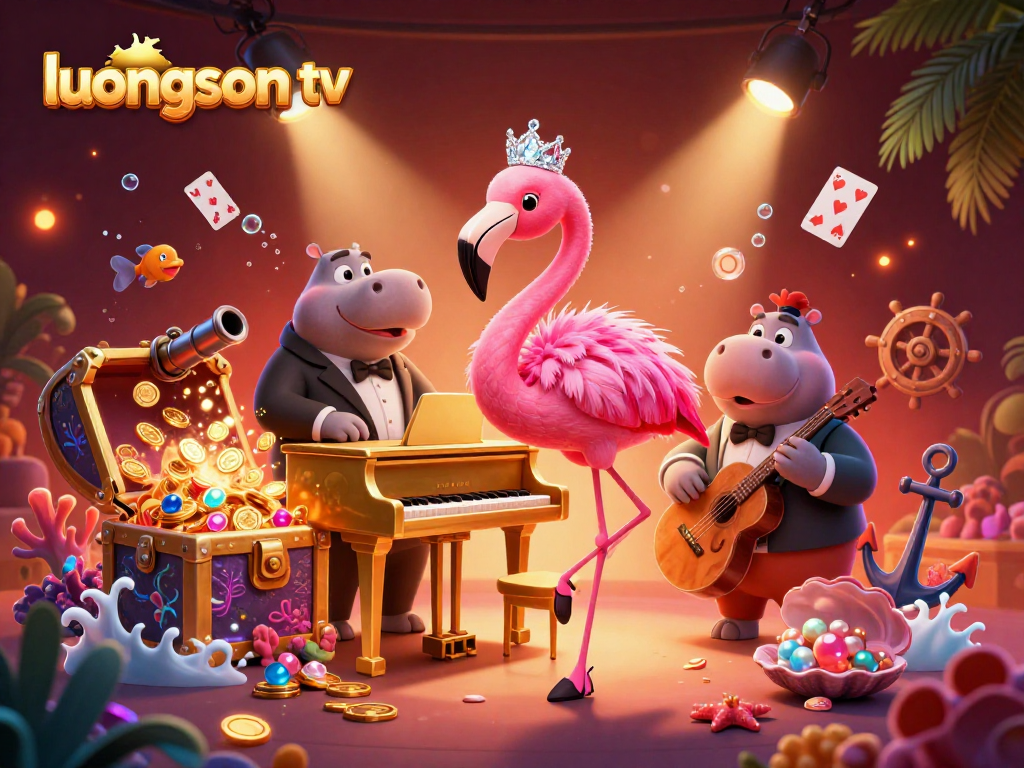 Experience thrilling gambling action with luongson tv’s vibrant casino scene, featuring lively characters and game elements.