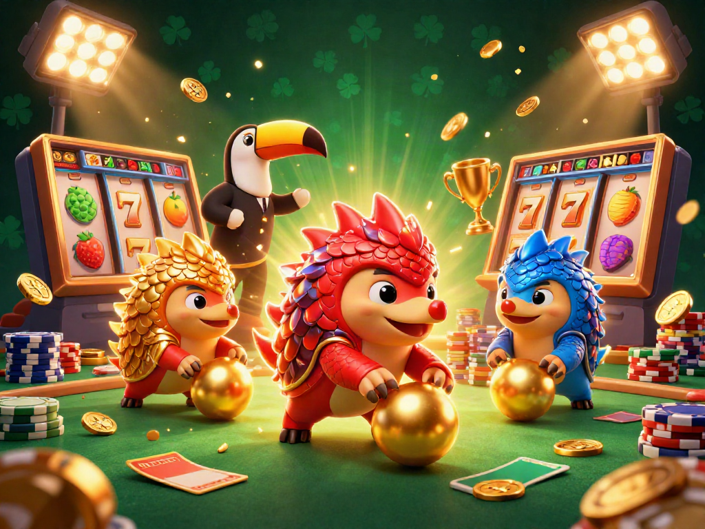 Menangkan permainan dengan link alternatif wslot888, menghadirkan pangolin yang bersaing menggulingkan kepingan poker dan jackpot.