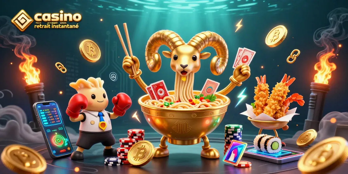 Jouez instantanément avec le casino en ligne retrait instantané, une scène dynamique de jeux d'argent.