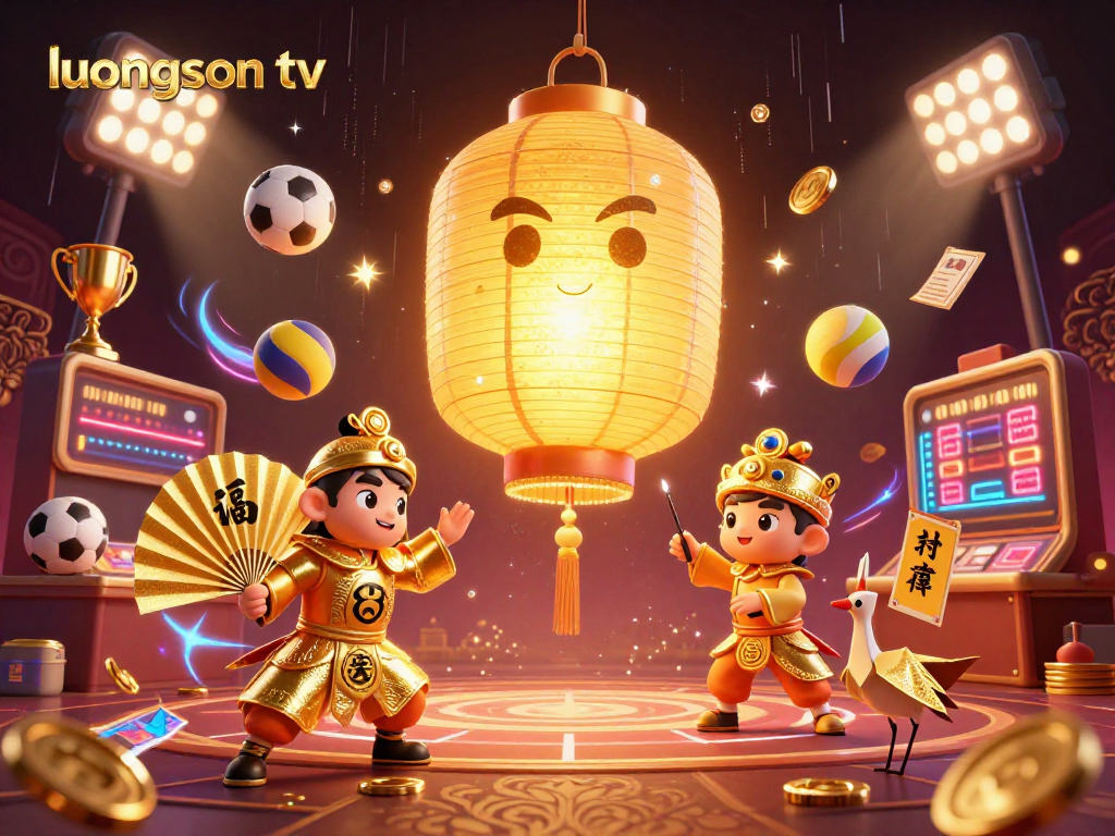 Experience the thrill of sports betting with Luongson TV's vibrant casino scene filled with dynamic elements.