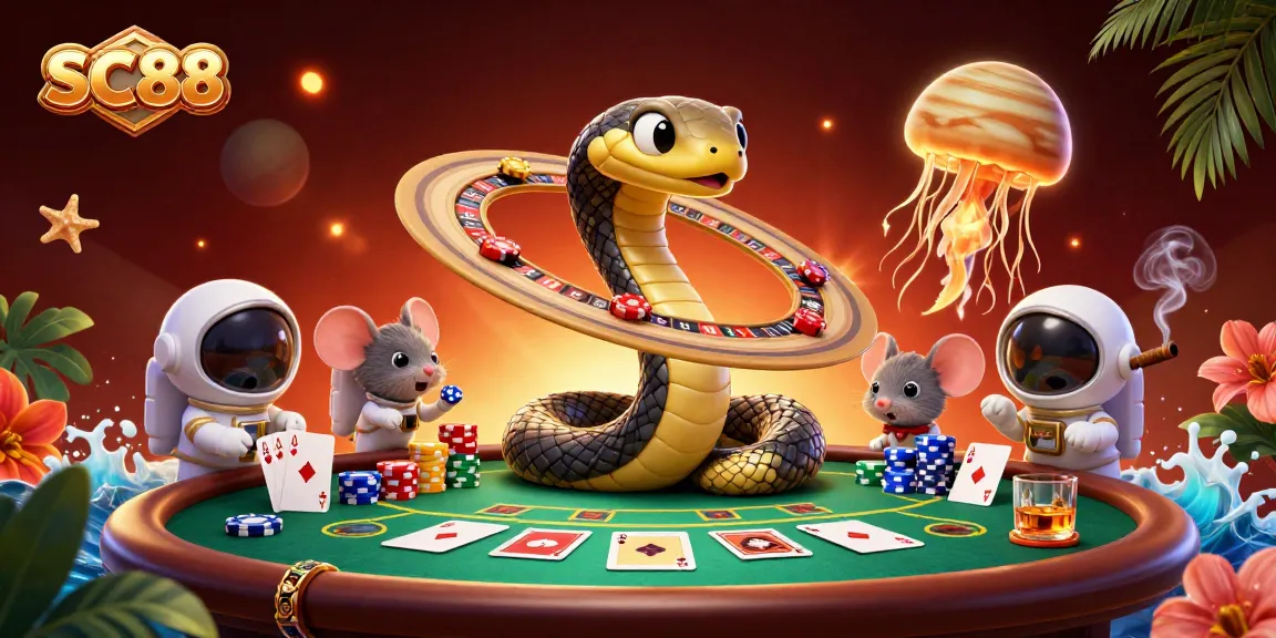 Engage with the exciting world of SC88 virtual gaming featuring astronauts betting with cosmic flair.