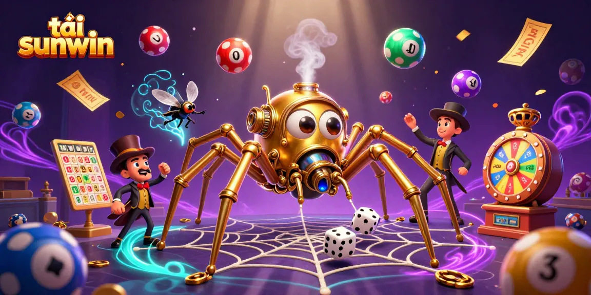 Engage in exciting gameplay with tải sunwin as a steampunk spider enhances your gaming experience.