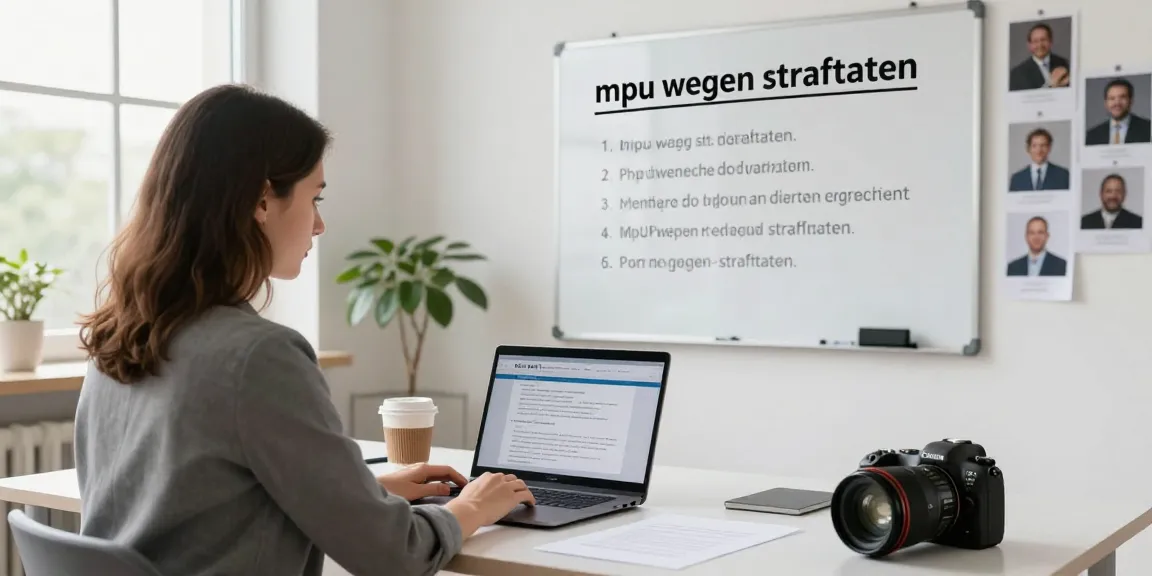 Professionelle MPU-Vorbereitungssitzung zu MPU wegen Straftaten mit Berater und Unterlagen.