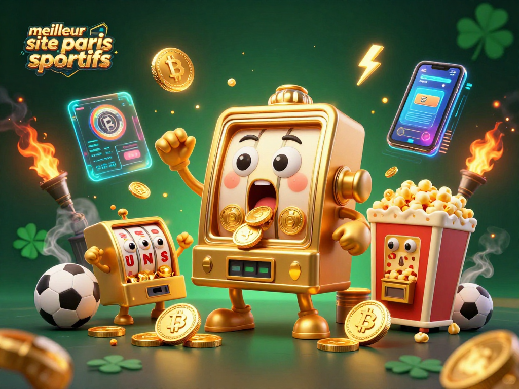 Vivez l'expérience du meilleur site de paris sportifs avec ce jackpot captivant et des machines à sous dorées.