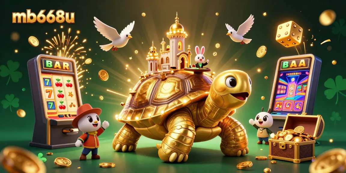 Experience the excitement of mb668u with vibrant casino action featuring colorful characters and treasures.