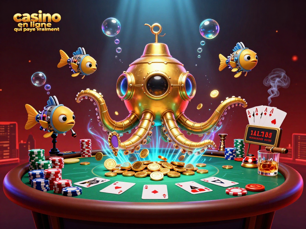 Casino en ligne qui paye vraiment : Recevez vos gains instantanément avec notre kraken doré et des jetons en jeu.