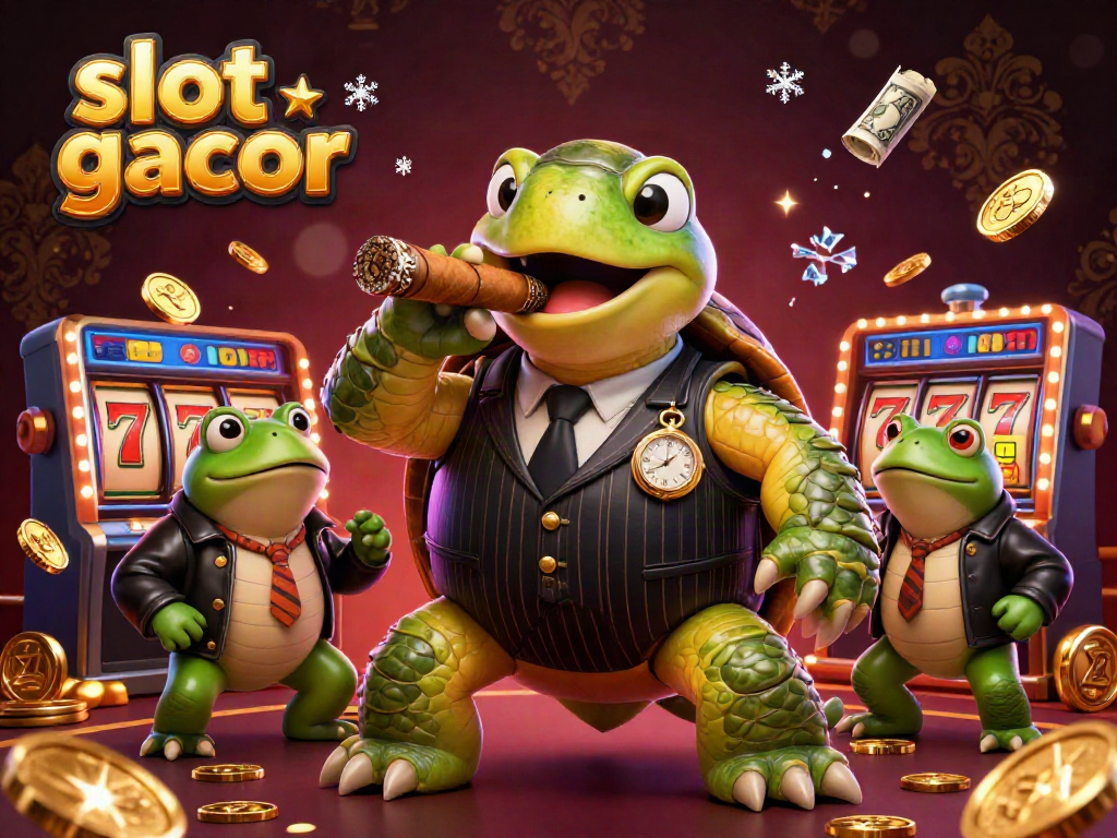 Menangkan jackpot di slot gacor dengan penyu besar dan penjaga kodok di kasino.